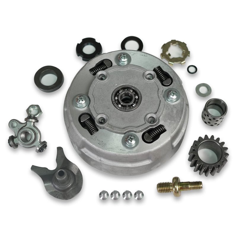 CLEO Clutch Assembly 17 Teeth For Semi Auto 50cc-125cc Engine Dirt Bikes ATV Go-Kart Taotao Kazuma - Image 1
